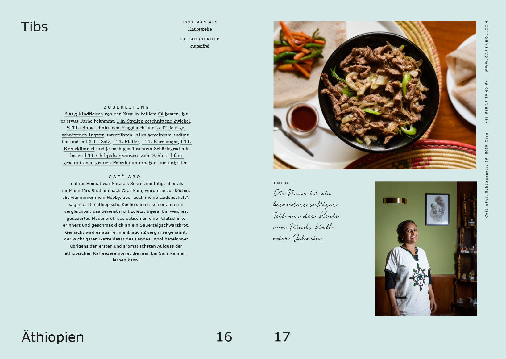 Megaphon Kochbuch – Editorial Design